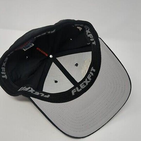 Vape Affliction Fitted Hat Black S/M Embroidered Solid Flexfit Yupoong - Picture 6 of 8